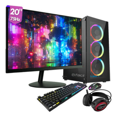 PC Gamer Completo Fácil Pulse AMD Ryzen 5